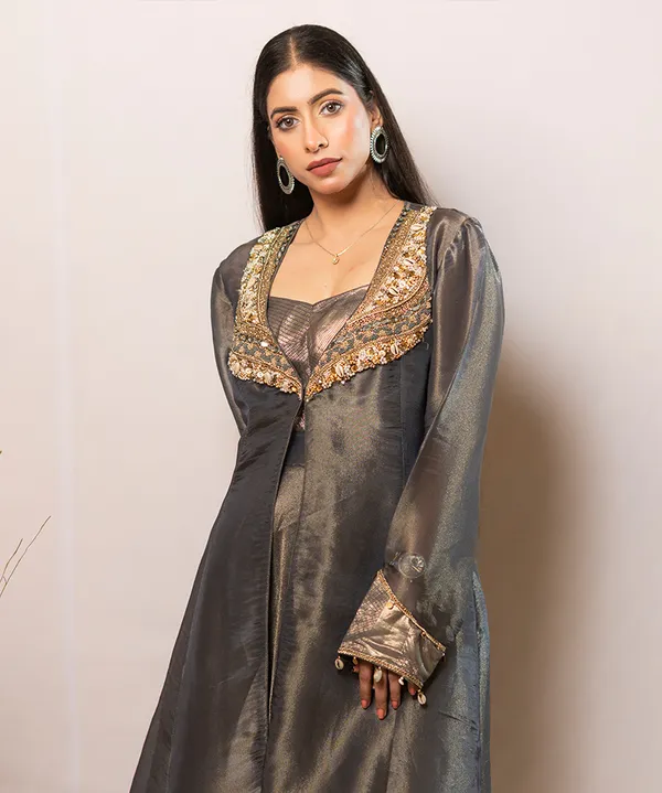 Ashen_Glow_Embellished_Tissue_Kurta_Set