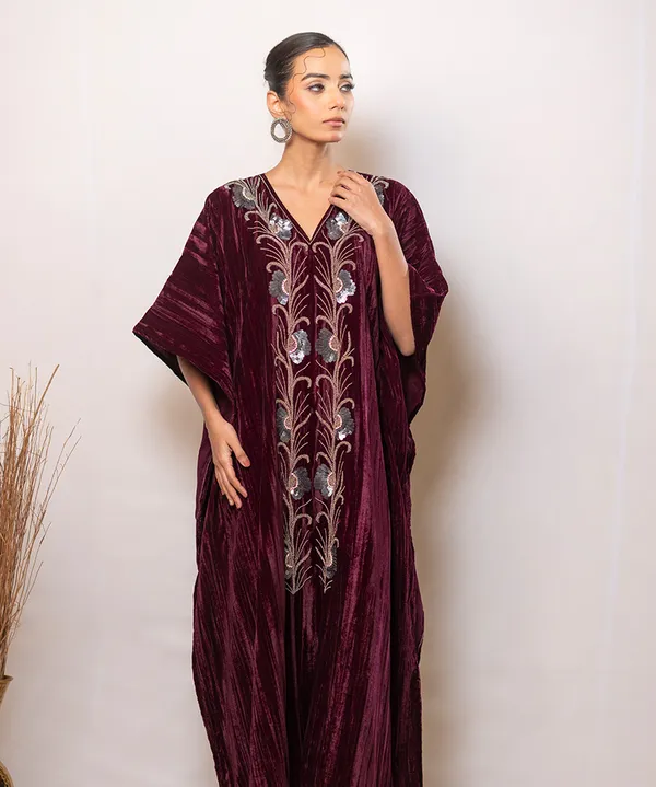 Midnight_Wine_Velvet_Kaftan