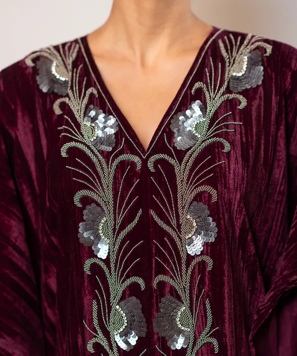 Midnight_Wine_Velvet_Kaftan