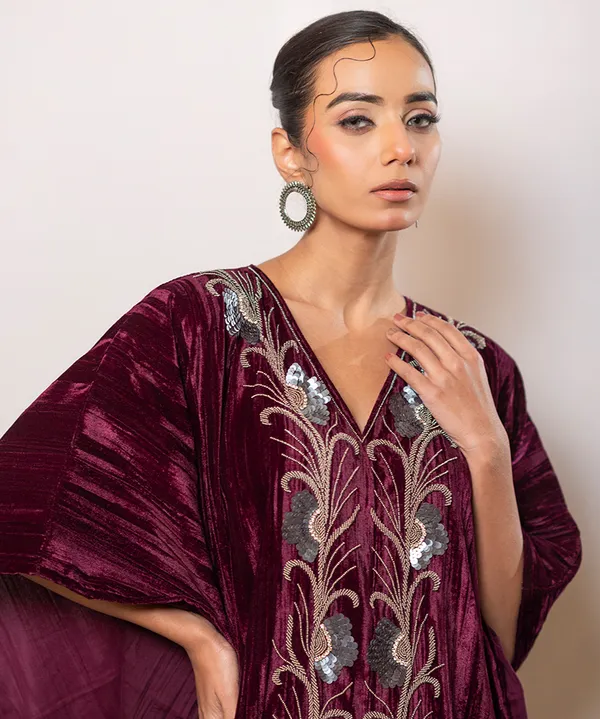 Midnight_Wine_Velvet_Kaftan