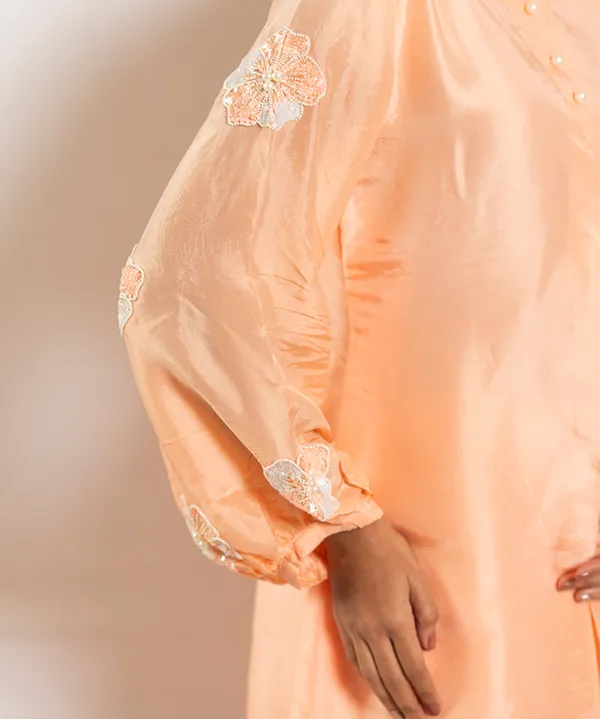 Peach_Heirloom_Silk_Aari_Zardosi_Co-ord_Set