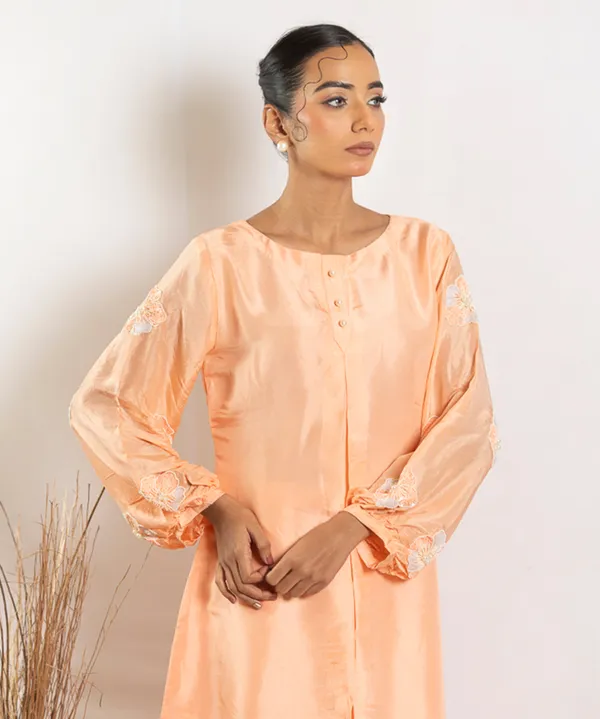 Peach_Heirloom_Silk_Aari_Zardosi_Co-ord_Set