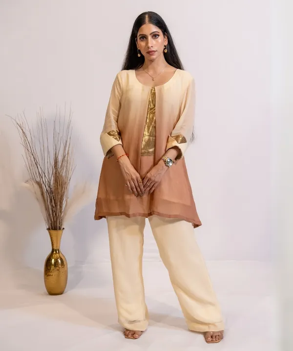 Ivory_To_Caramel_Ombre_Shaded_Co-Ord_Set_For_Women