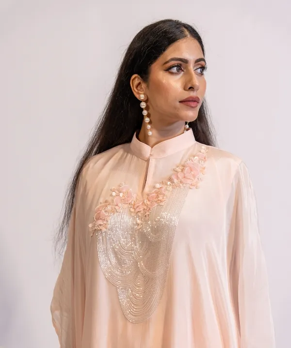 Pastel_Peach_Hand_Embroidered_Co-Ord_Set_For_Women