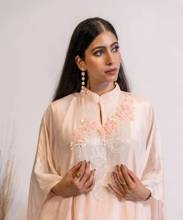 Pastel_Peach_Hand_Embroidered_Co-Ord_Set_For_Women