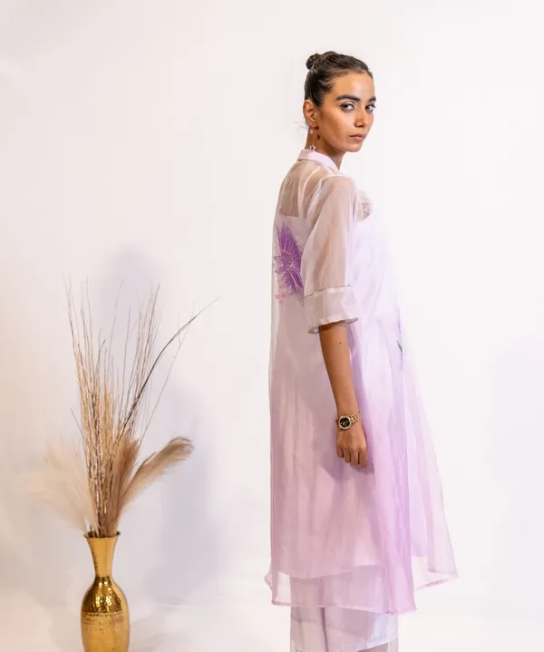 Lavender_Ombre_Shaded_Hand-Painted_Organza_Shrug_Set_For_Women