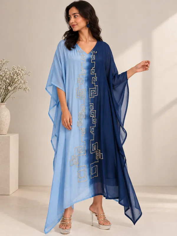 Twilight_Blue_Ombre_Kaftan_Dress_for_Women