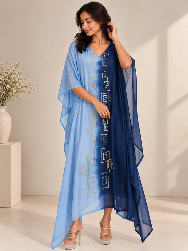Twilight_Blue_Ombre_Kaftan_Dress_for_Women