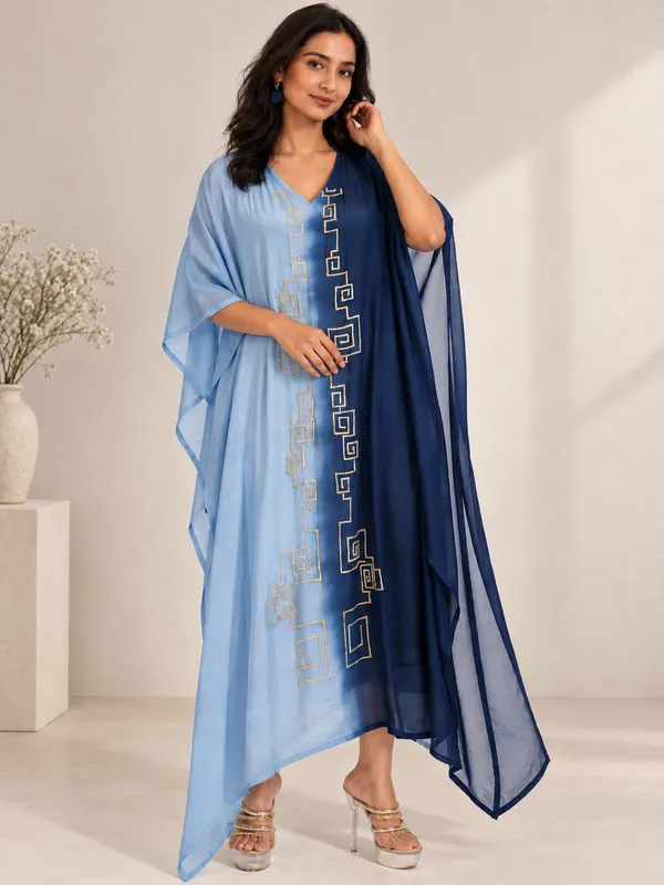 Twilight_Blue_Ombre_Kaftan_Dress_for_Women