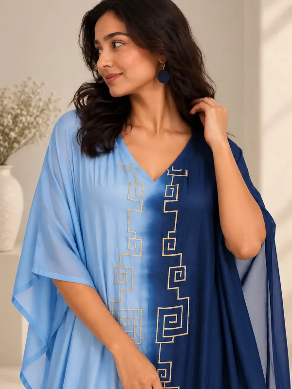 Twilight_Blue_Ombre_Kaftan_Dress_for_Women
