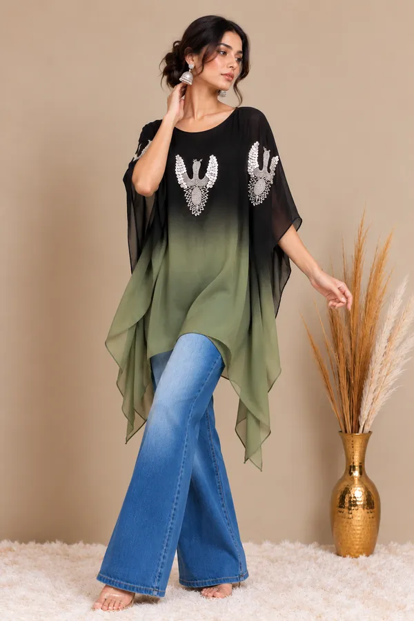 WHISPERING_MOSS_OMBRE_KAFTAN_TOP