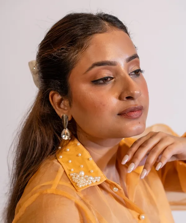 Golden_Sunrise_Organza_Shirt_With_Pearl_Embellishment_For_Women