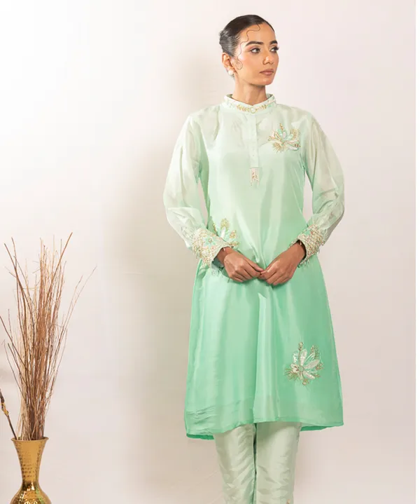 Mint_Whisper_Aari_Zardosi_Silk_Co-ord_Set