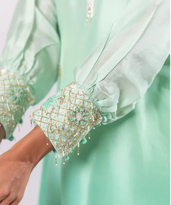 Mint_Whisper_Aari_Zardosi_Silk_Co-ord_Set