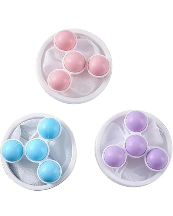 Trendora Washing Machine Floating Lint Mesh Bag Hair Filter Net Pouch ...