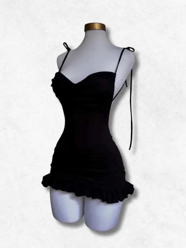 Black_Ruffle_Mini_Party_Dress