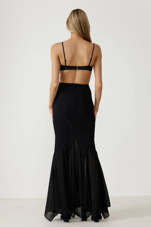 Black_Spaghetti_Strap_Hollow_Out_Backless_Fishcut_Maxi_Dress