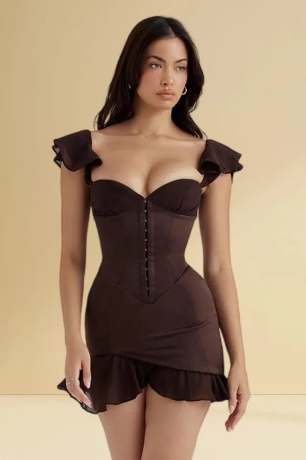 Galliana_Sweetheart_Neck_Ruffled_Corset_Mini_Dress