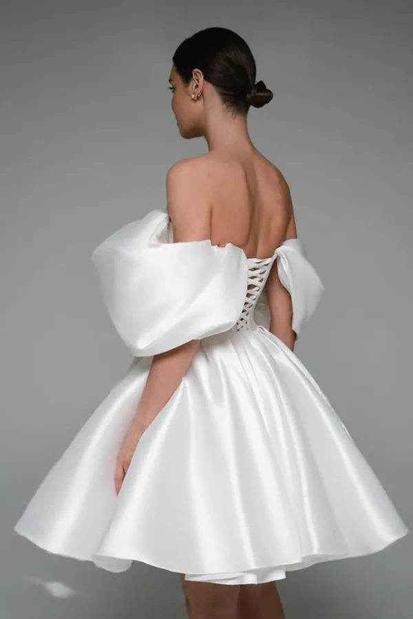 Off_Shoulder_Puff_Sleeves_Corset_Backless_Short_Dress