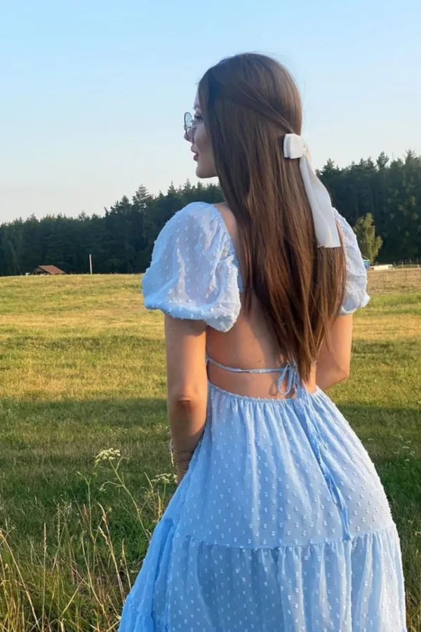 Seraphina_Blue_Georgette_Padded_Backless_Dress