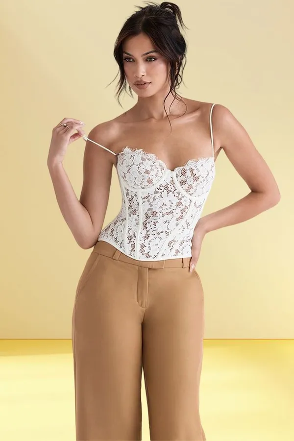 White_Lace_Spaghetti_Strap_Crop_Top
