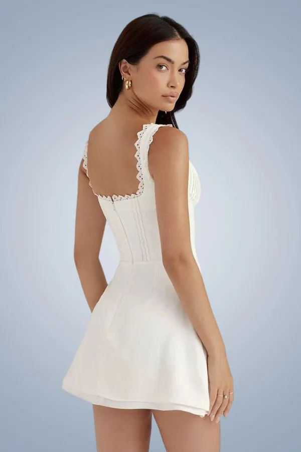 White_Whale_V_Neck_Retro_Hip_Skater_Dress