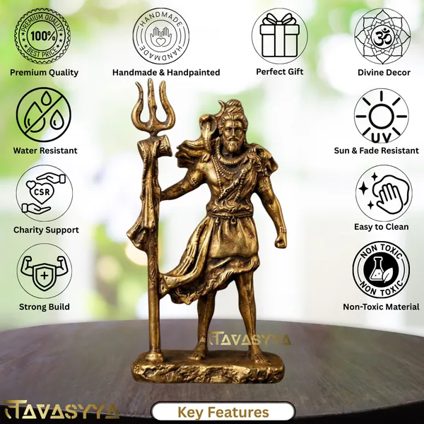 Tavasyya_Lord_Shiva_Murti_for_Car_Dashboard_&_Home_Temple_|_Golden_Mahadev_Idol_|_Fine_Finish_Bholenath_Standing_Statue_for_Pooja_Room,_Office_Desk,_Study_Table_&_Spiritual_Gifting_|_Rudra_Sculpture