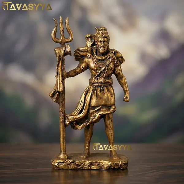 Tavasyya_Lord_Shiva_Murti_for_Car_Dashboard_&_Home_Temple_|_Golden_Mahadev_Idol_|_Fine_Finish_Bholenath_Standing_Statue_for_Pooja_Room,_Office_Desk,_Study_Table_&_Spiritual_Gifting_|_Rudra_Sculpture