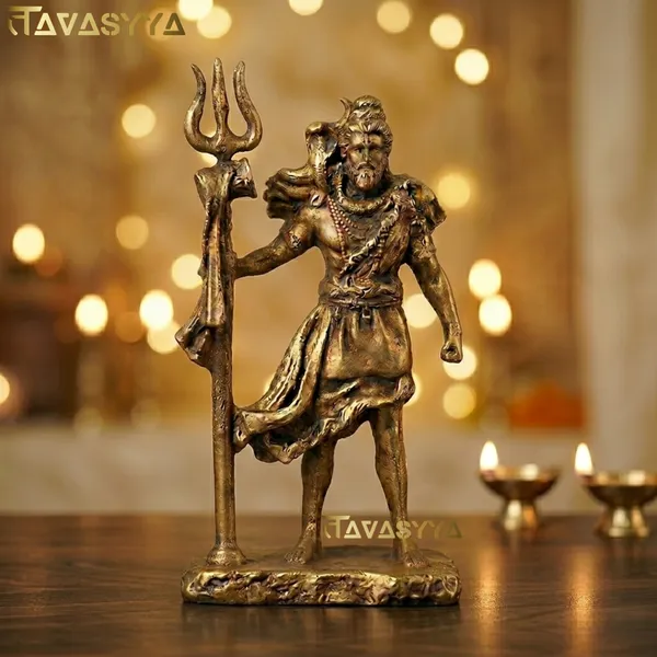 Tavasyya_Lord_Shiva_Murti_for_Car_Dashboard_&_Home_Temple_|_Golden_Mahadev_Idol_|_Fine_Finish_Bholenath_Standing_Statue_for_Pooja_Room,_Office_Desk,_Study_Table_&_Spiritual_Gifting_|_Rudra_Sculpture
