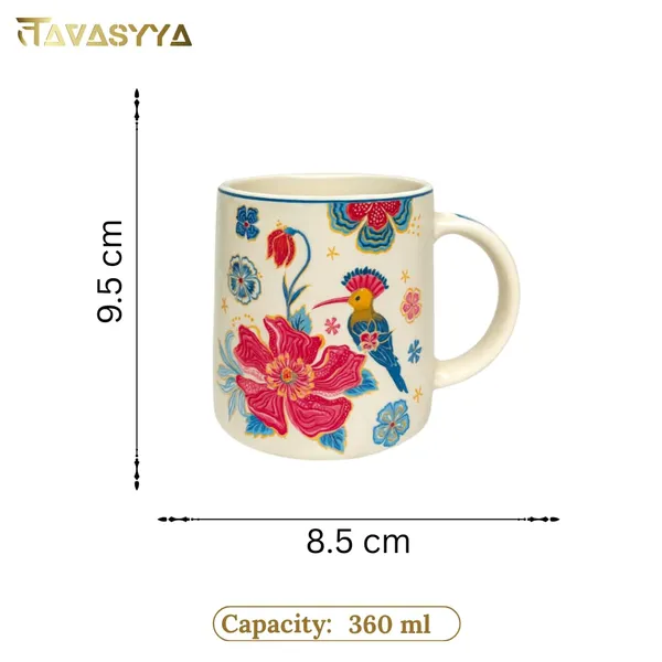 Floral_&_Bird_Handmade_Ceramic_Coffee_Mug