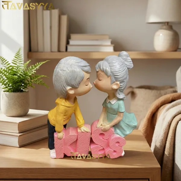 Tavasyya_Kissing_Couple_on_KISS_Base_Valentine's_Gift_|_Cute_Romantic_Couple_Statue_Showpiece_for_Girlfriend_Boyfriend_|_Valentine_Day_Him,_Love_Decorative_Home_Decor_|_Kiss_Day_Gift