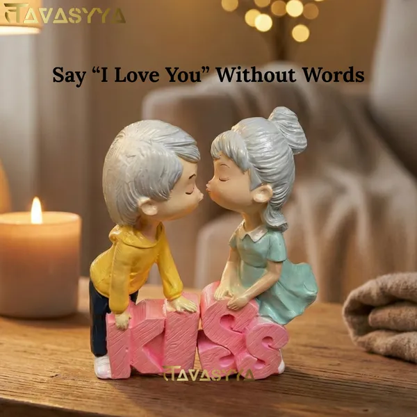 Tavasyya_Kissing_Couple_on_KISS_Base_Valentine's_Gift_|_Cute_Romantic_Couple_Statue_Showpiece_for_Girlfriend_Boyfriend_|_Valentine_Day_Him,_Love_Decorative_Home_Decor_|_Kiss_Day_Gift