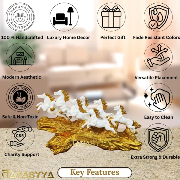 Tavasyya_Seven_Running_Horse_Statue_|_White_Horses_on_Sparkling_Golden_Wave_Base_|_Vastu_&_Feng_Shui_Seven_Horse_Showpiece_for_Wealth,_Success_&_Positive_Energy