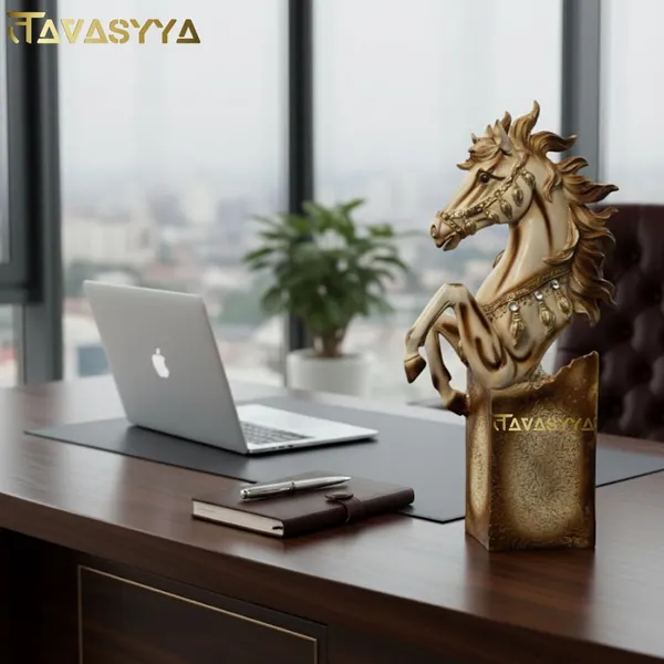 Tavasyya_Ashwini_Kumar_Horses_Statue_Set_of_2_|_Vastu_&_Feng_Shui_Showpiece,_Symbol_of_Strength_&_Success_|_Running_Horse_Showpiece_for_Office_&_Home_Decor_|_Good_Luck_Horse_Figurines_|_Gift_Item