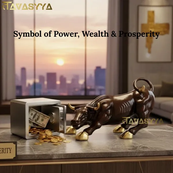 Tavasyya_Charging_Bull_Showpiece_for_Home_&_Office,_Stock_Market_Bull,_Vastu_&_Feng_Shui_Wealth_Attracting_Figurine,_Corporate_Gift_for_Traders,_Investors_&_Entrepreneurs,_Decorative_Animal_Sculpture