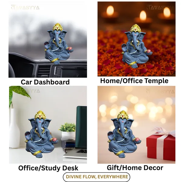Tavasyya_Ganpati_Bappa_Idol_|_Siddhivinayak_Sculpture_|_Lord_Ganesha_Murti_|_Vinayak_Ganesh_Statue_for_Home_Temple,_Office_Temple,_Work_Desk,_Study_Table_&_Spiritual_Decor_(4_Inch)