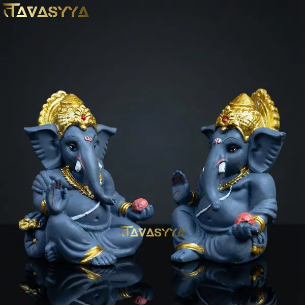 Tavasyya_Ganpati_Bappa_Idol_|_Siddhivinayak_Sculpture_|_Lord_Ganesha_Murti_|_Vinayak_Ganesh_Statue_for_Home_Temple,_Office_Temple,_Work_Desk,_Study_Table_&_Spiritual_Decor_(4_Inch)