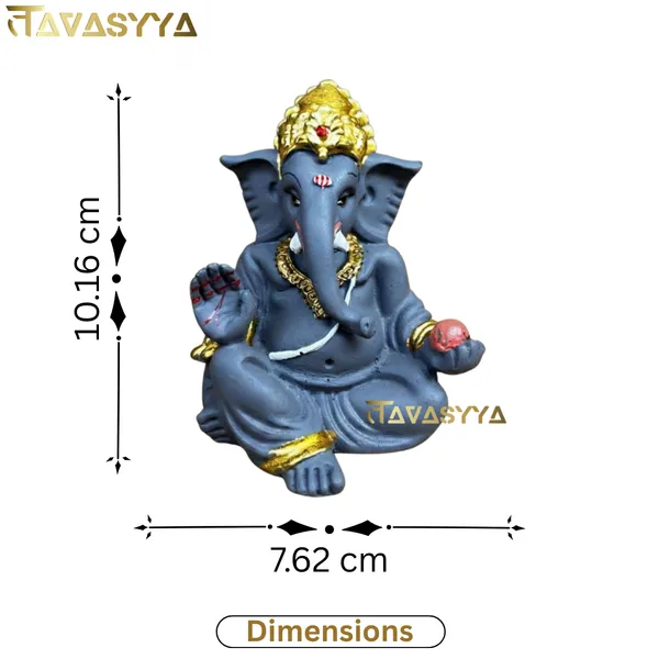Tavasyya_Ganpati_Bappa_Idol_|_Siddhivinayak_Sculpture_|_Lord_Ganesha_Murti_|_Vinayak_Ganesh_Statue_for_Home_Temple,_Office_Temple,_Work_Desk,_Study_Table_&_Spiritual_Decor_(4_Inch)