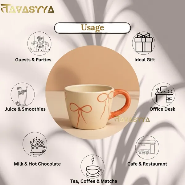 Light_Beige_&_Pink_Handmade_Ceramic_Coffee_Mug_With_Bow_Design_Cute_Tea_Cup_With_Ergonomic_Handle