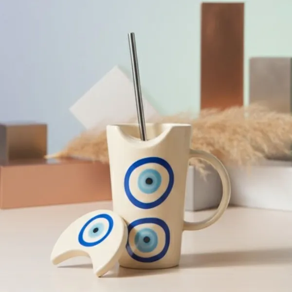 Beige_&_Blue_Evil_Eye_Handmade_Ceramic_Mug_Tumbler_With_Lid_&_Straw_Cream_With_Blue_Evil_Eye_Design_Tumbler_Cup_For_Hot_&_Cold_Beverages_Coffee_Tea_Milk