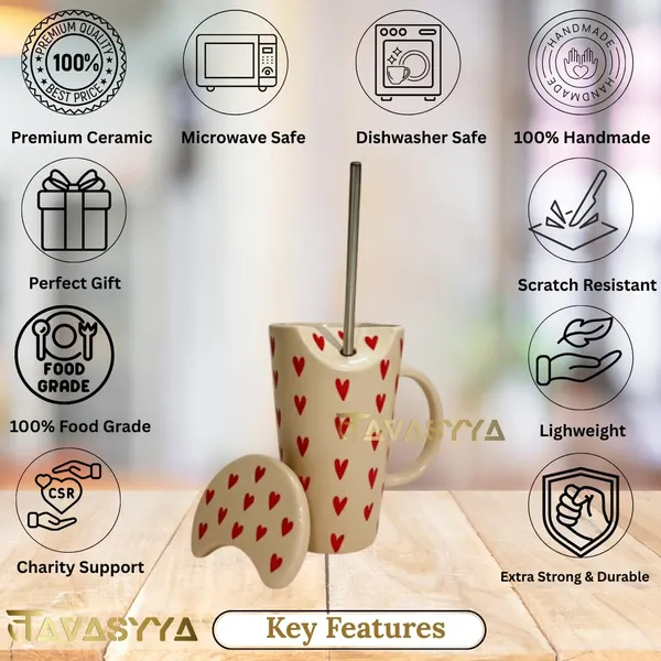 Red_Heart_Handmade_Ceramic_Mug_Tumbler_With_Lid_&_Straw_Beige_With_Red_Heart_Print_Tumbler_Cup_For_Hot_&_Cold_Beverages_Coffee_Tea_Milk