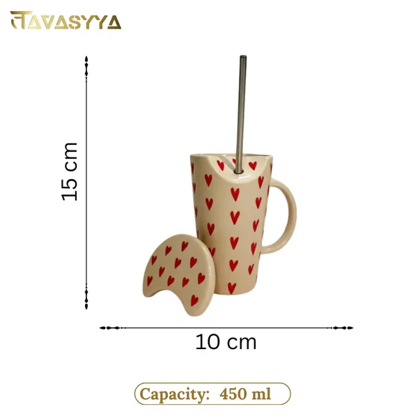 Red_Heart_Handmade_Ceramic_Mug_Tumbler_With_Lid_&_Straw_Beige_With_Red_Heart_Print_Tumbler_Cup_For_Hot_&_Cold_Beverages_Coffee_Tea_Milk