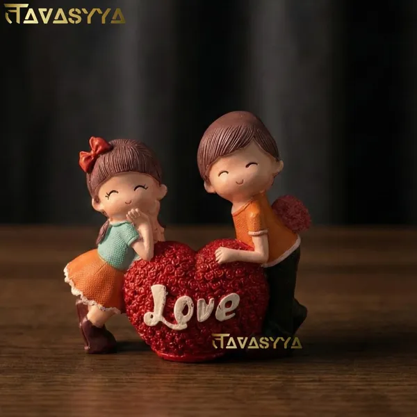 Tavasyya_Red_Heart_Love_Couple_Statue_for_Propose_Day_|_Cute_Romantic_Couple_Showpiece_|_Valentine_Gift_for_Girlfriend_Boyfriend_|_Valentine's_Day_Him_|_Love_Decorative_Home_D�cor