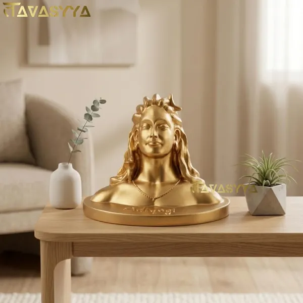 Tavasyya_Adiyogi_Shiva_Idol_Statue_�_Yogeshwar_Mahadev_Bust_in_Premium_Golden_Finish_|_Shiv_Murti_for_Home_Temple,_Meditation_Room_&_Office_Decor_|_Spiritual_Gift_Showpiece_(4.72_Inch)