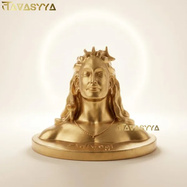 Tavasyya_Adiyogi_Shiva_Idol_Statue_�_Yogeshwar_Mahadev_Bust_in_Premium_Golden_Finish_|_Shiv_Murti_for_Home_Temple,_Meditation_Room_&_Office_Decor_|_Spiritual_Gift_Showpiece_(4.72_Inch)