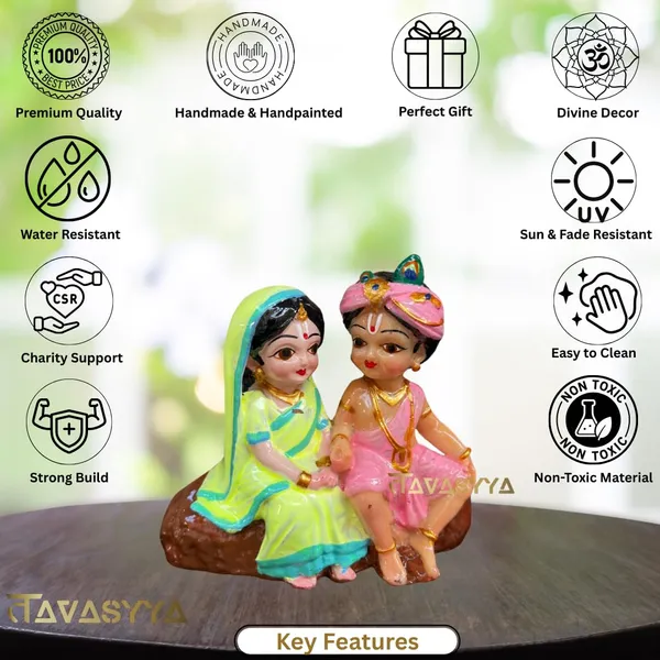 Neon_Green_&_Pink_Bal_Radha_Krishna_Idol_For_Home_Decor_&_Puja