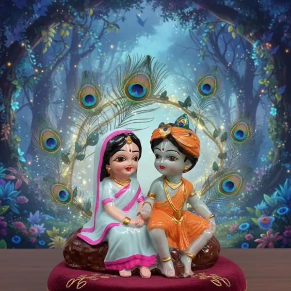 Sky_Blue_&_Orange_Bal_Radha_Krishna_Ji_Idol_For_Home_Decor_&_Puja