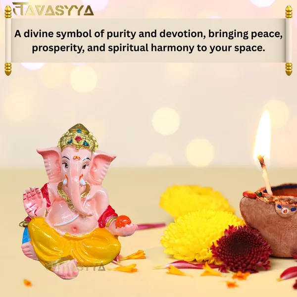 Multicolour_Ganesha_Idol_For_Car_Dashboard_Home_Temple_&_Office_Desk