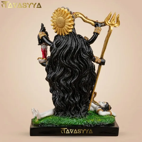 Tavasyya_Goddess_Kali_MATA_Idol_(8.85_Inch)_|_Kali_Maa_Murti_|_Mahakali_Statue_for_Home_Temple,_Pooja_Room_&_Office_Mandir_|_Maa_Kali_Religious_Idol_for_Spiritual_Decor_&_Gifting