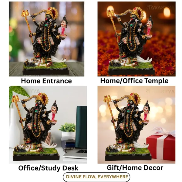 Tavasyya_Goddess_Kali_MATA_Idol_(8.85_Inch)_|_Kali_Maa_Murti_|_Mahakali_Statue_for_Home_Temple,_Pooja_Room_&_Office_Mandir_|_Maa_Kali_Religious_Idol_for_Spiritual_Decor_&_Gifting